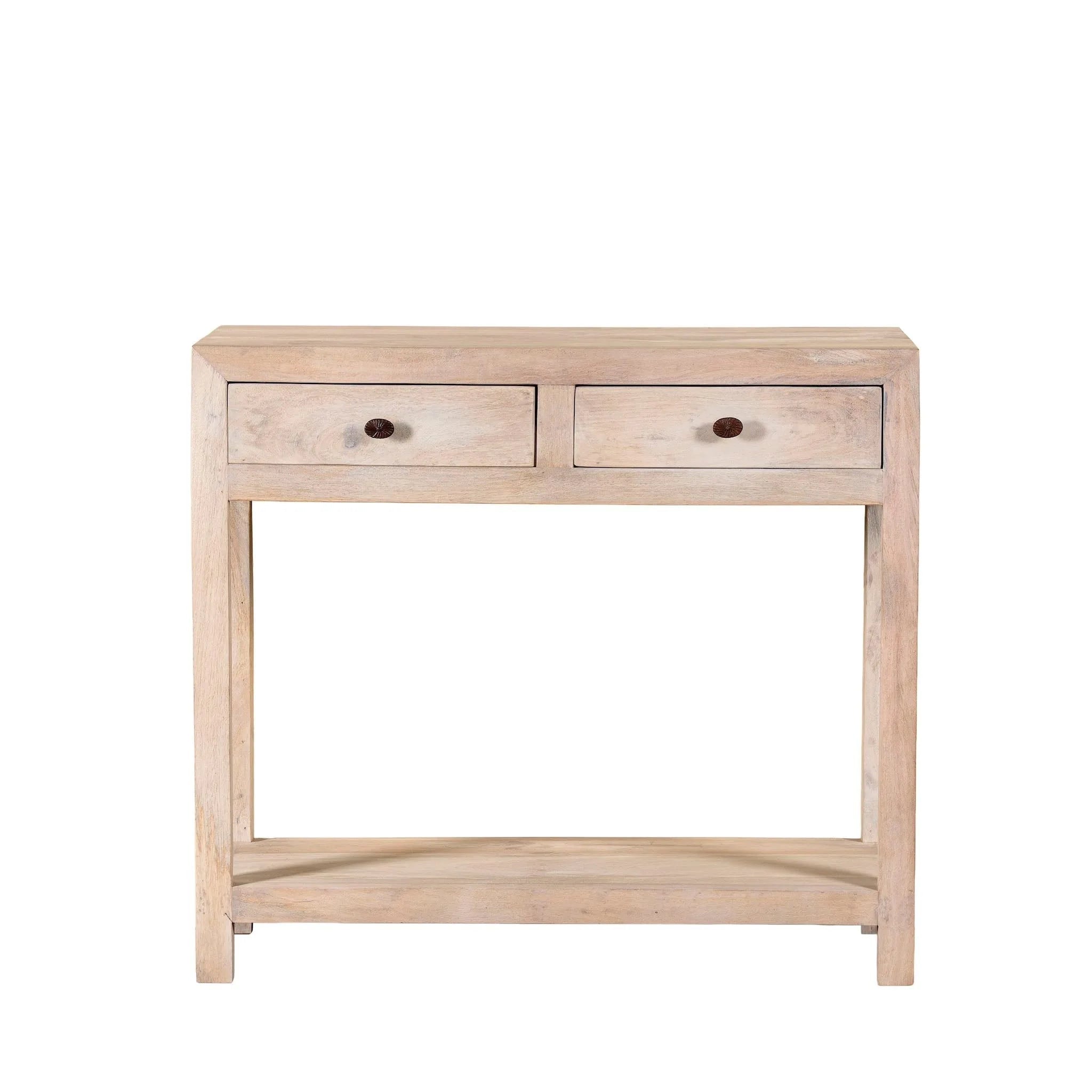 Sahira Compact Rustic Vanity Console - DOBRI ARTS AU