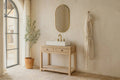 Sahira Compact Rustic Vanity Console - DOBRI ARTS AU