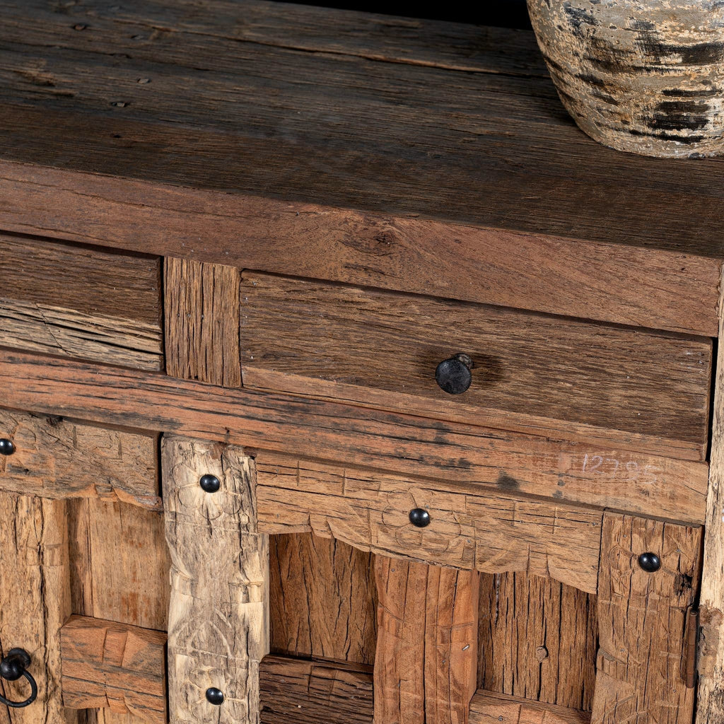 Sindhu Reclaimed Wood Storage Cabinet - DOBRI ARTS AU