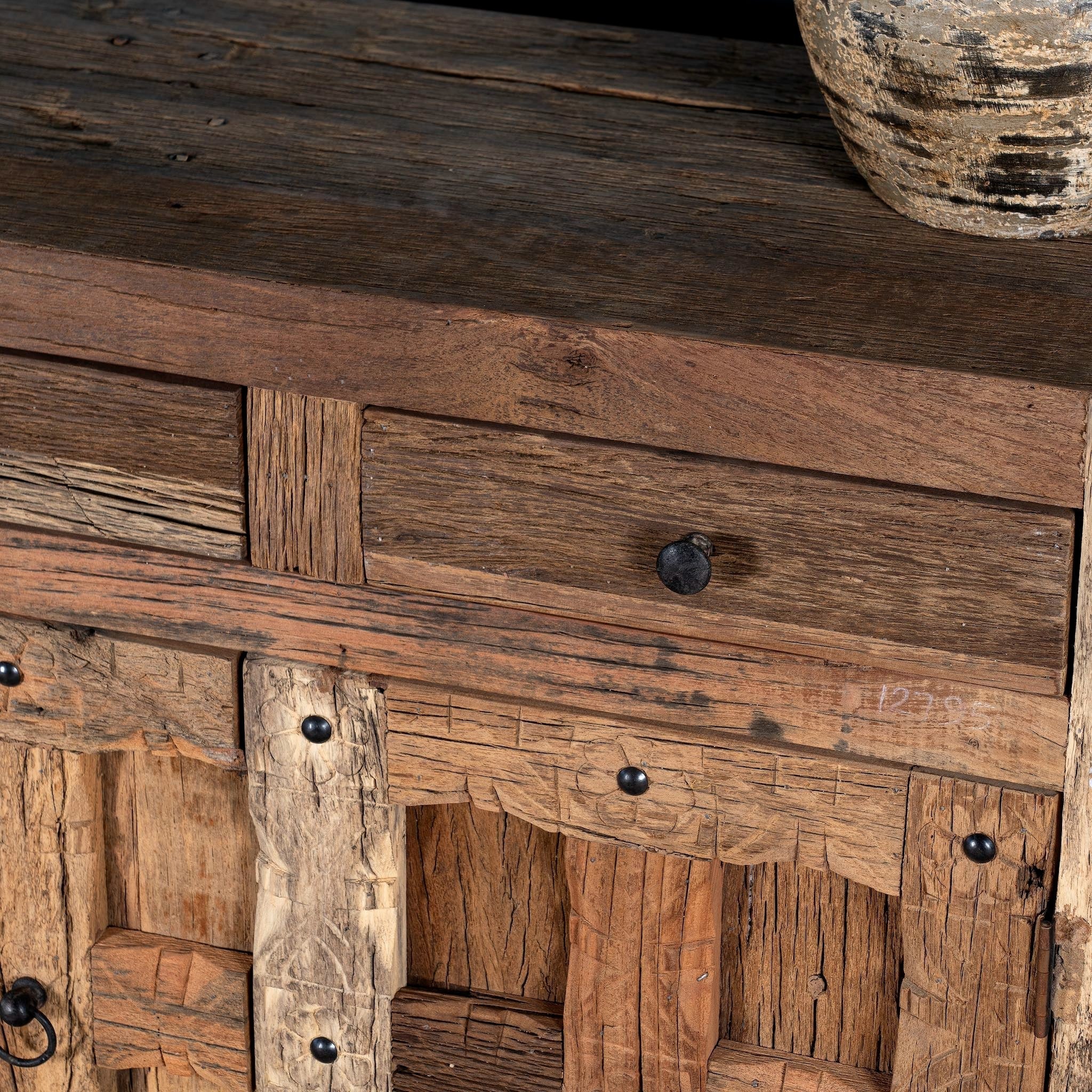Sindhu Reclaimed Wood Storage Cabinet - DOBRI ARTS AU
