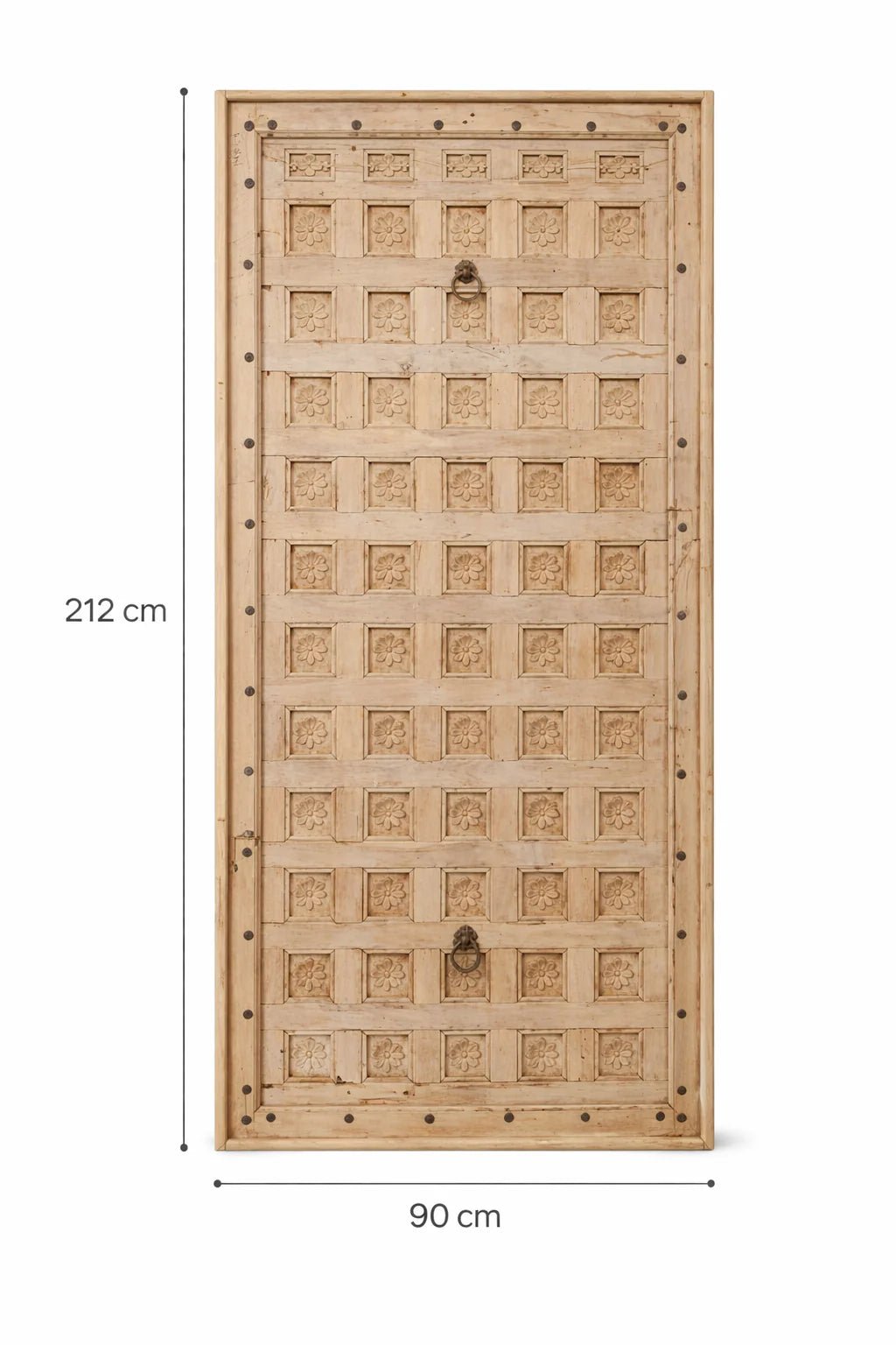 Tavaro Reclaimed Teak Panel Headboard - DOBRI ARTS AU