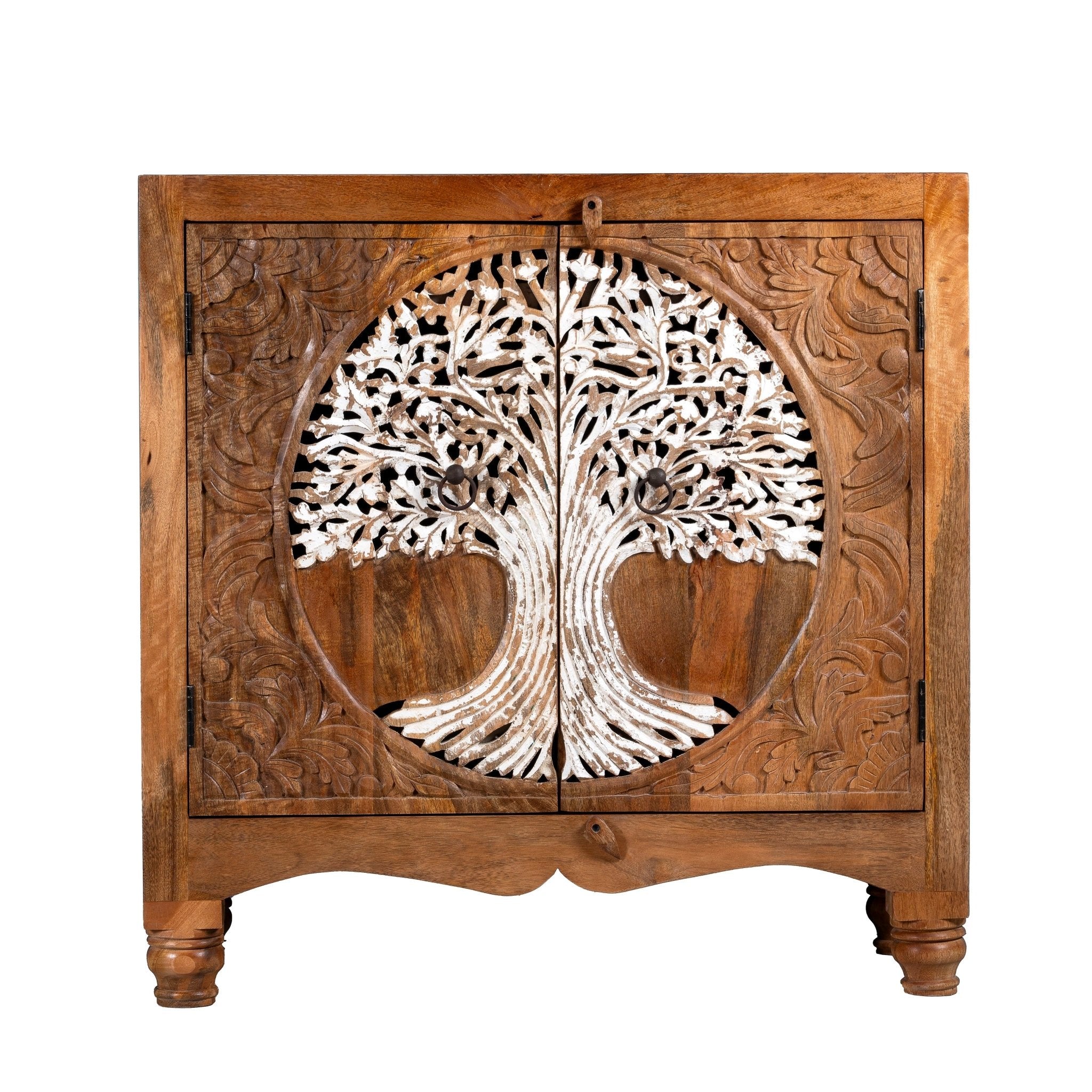 Tree of Life Wooden Storage Cabinet - DOBRI ARTS AU