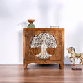 Tree of Life Wooden Storage Cabinet - DOBRI ARTS AU