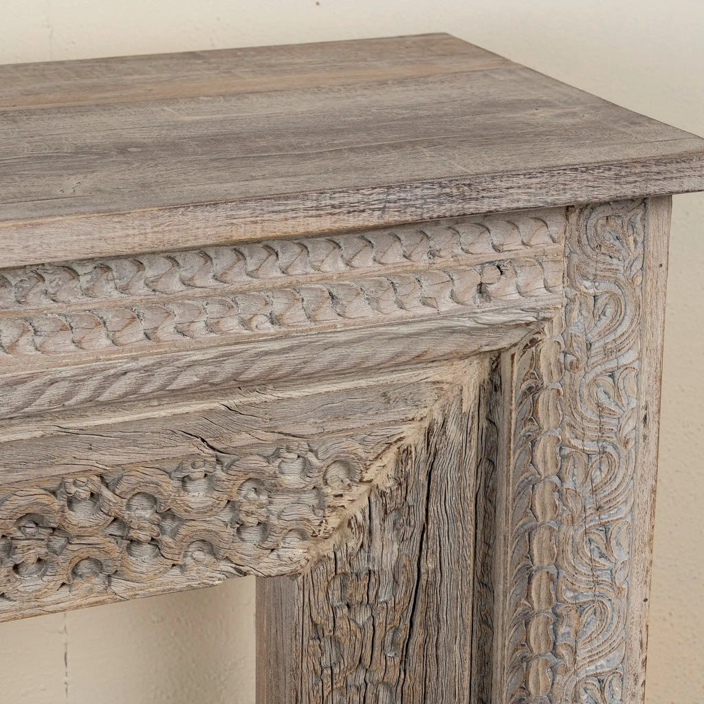 Vaidehi Antique Carved Arch Console - DOBRI ARTS AU