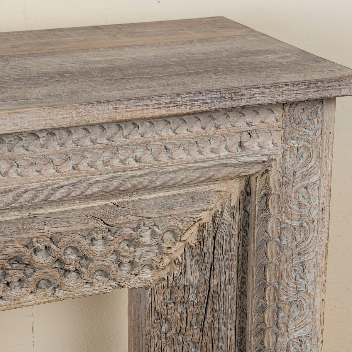 Vaidehi Antique Carved Arch Console - DOBRI ARTS AU