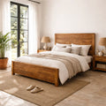 Valora Artisan Carved Bed (King Size) - DOBRI ARTS AU