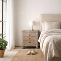 Vihana Carved Bedside Chest - DOBRI ARTS AU