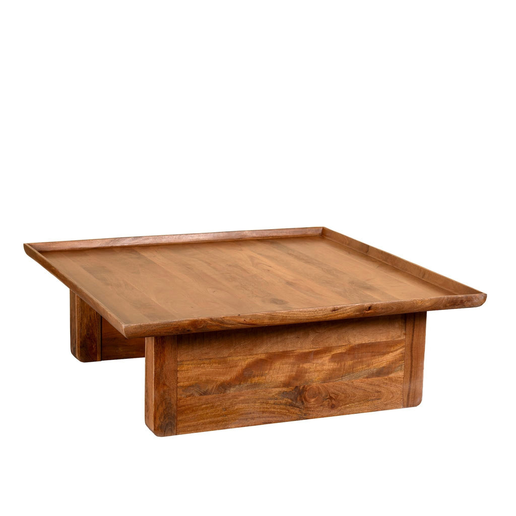 Yanisha Solid Wood Square Coffee Table - DOBRI ARTS AU