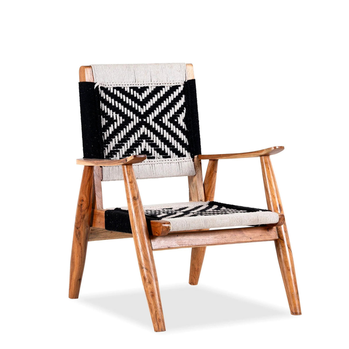 Zara Woven Accent Armchair - DOBRI ARTS AU