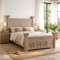 Zarvian Heritage Brass Inlay Bed (King Size) - DOBRI ARTS AU