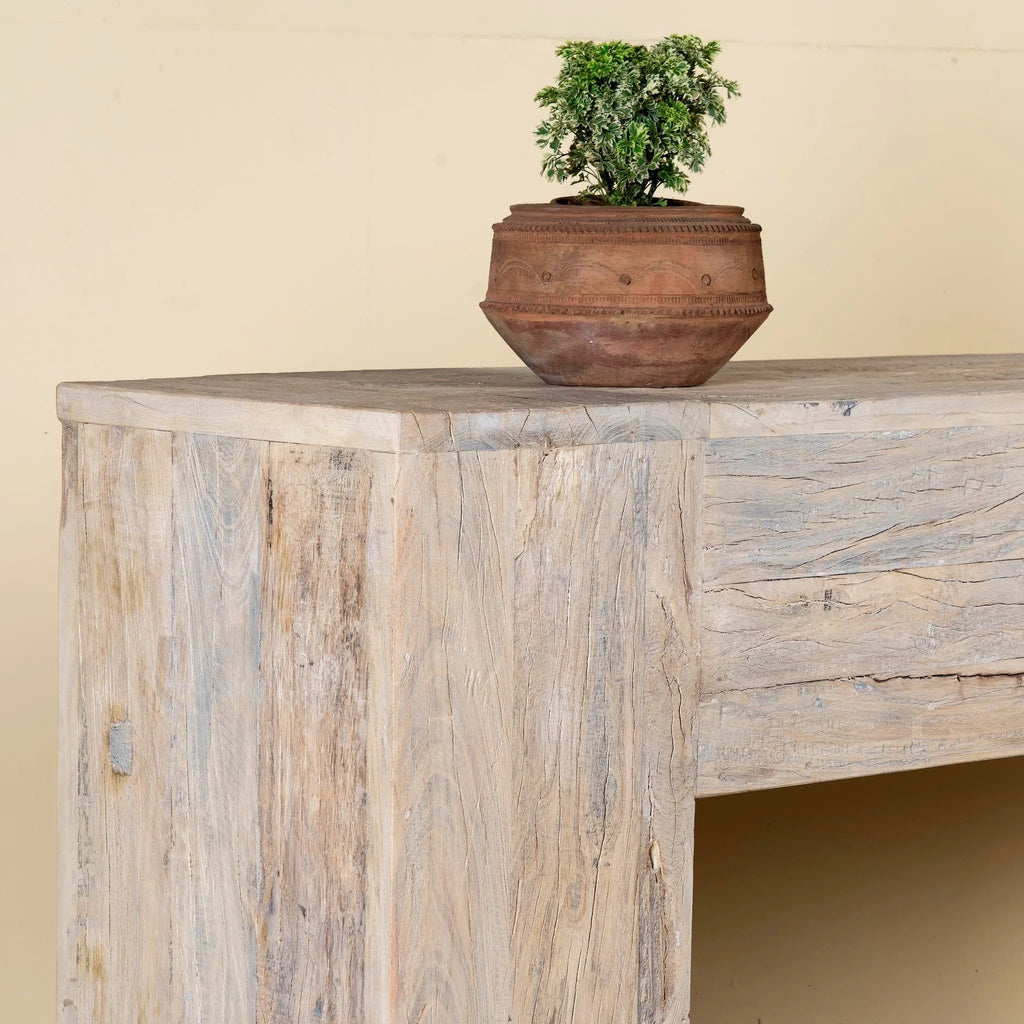 Zayra Reclaimed Wood Grand Console - DOBRI ARTS AU