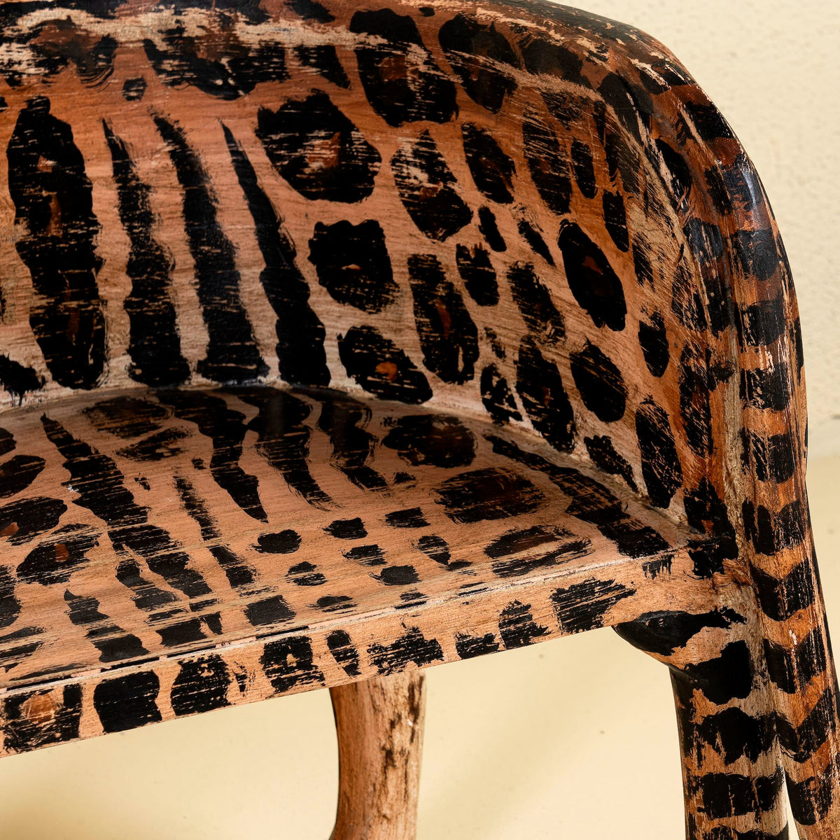 Zuri Leopard Kids Bench - DOBRI ARTS AU